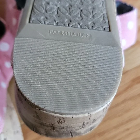 Dr. SCHOLL'S Freshen Polka Dot Strappy Sandals - Picture 8 of 9